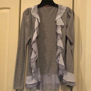 Julie’s Closet Ruffled Sweater